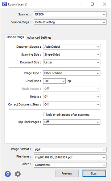 epson scanner software download windows 10